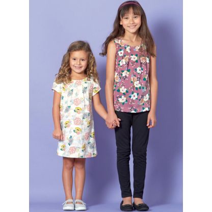 Patron McCall's 7709.CCE - Hauts, robes et collants 2
