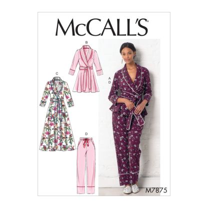 Patron McCall's 7875.Z - Veste, peignoir, pantalon
