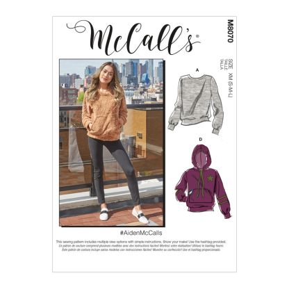 Patron McCall's 8070.XN - Hauts
