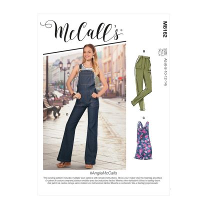 Patron McCall's 8162.E5 - Jeans et salopettes
