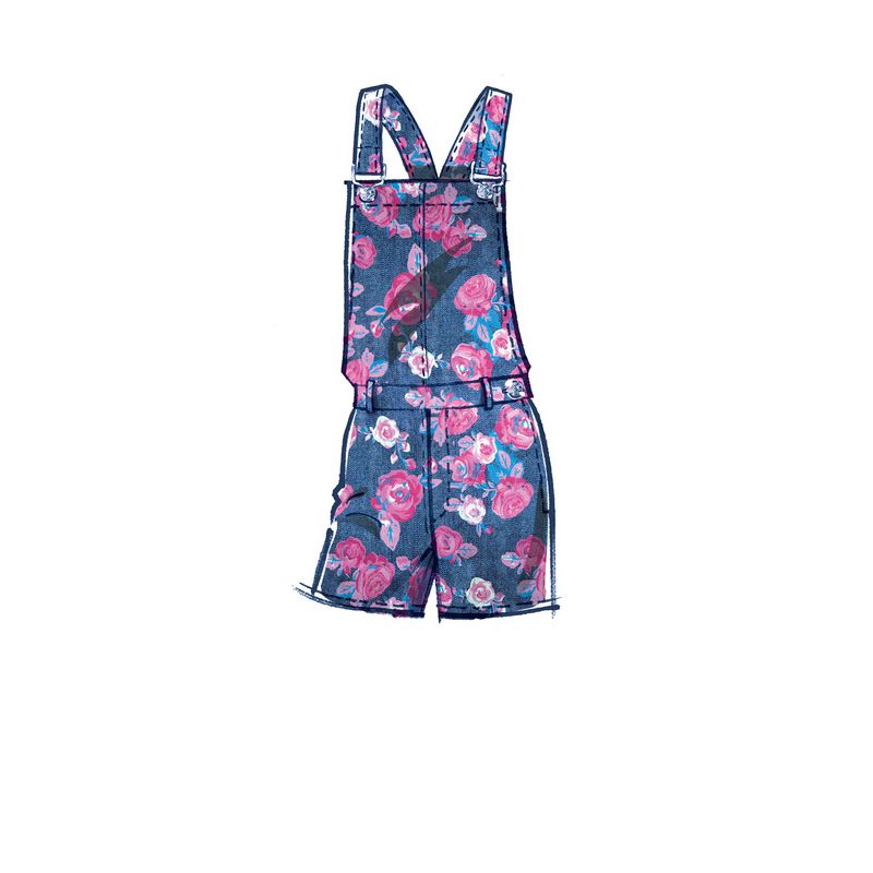 Patron McCall's 8162.E5 - Jeans et salopettes