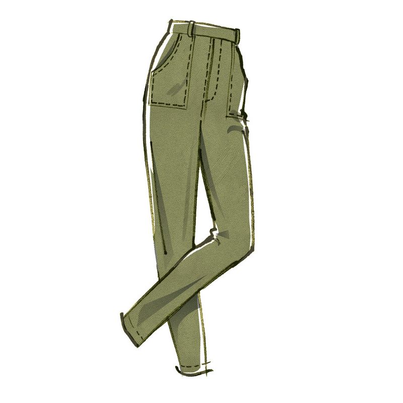 Patron McCall's 8162.E5 - Jeans et salopettes
