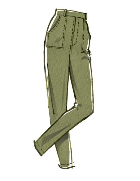 Patron McCall's 8162.E5 - Jeans et salopettes