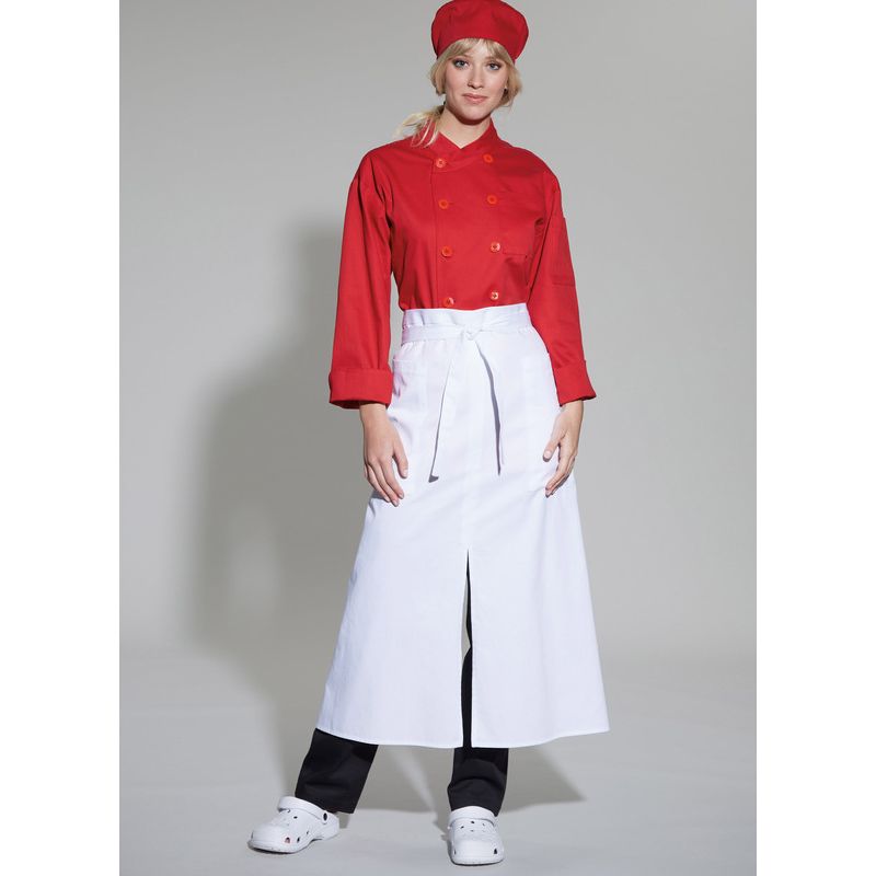 Patron McCall's 8332.A - Veste, pantalon, tablier et calotte de chef