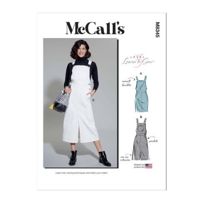 Patron McCall's 8345.E5 - Jupe-salopette