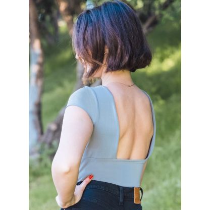 Patron McCall's 8407.K5 - Corsage-culotte et haut style faux corset 2