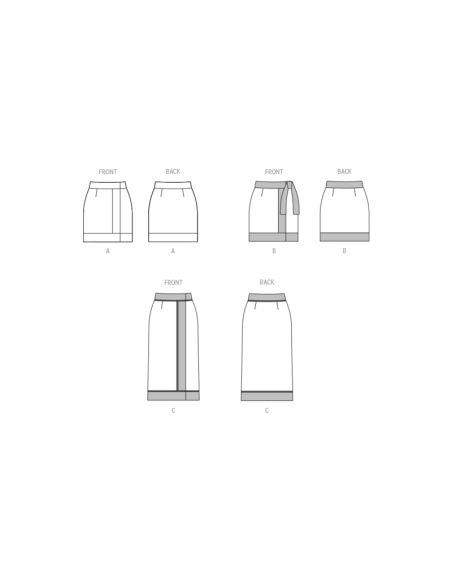Patron McCall's 8409.H5 - Jupes
