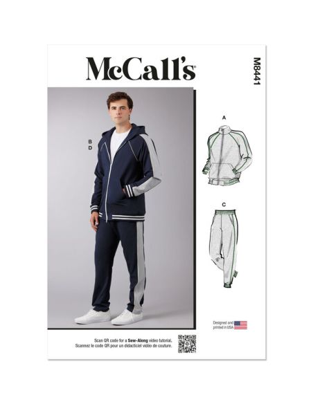 Patron McCall's 8441.BB - Veste et Pantalon