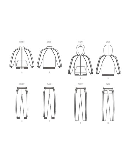 Patron McCall's 8441.BB - Veste et Pantalon