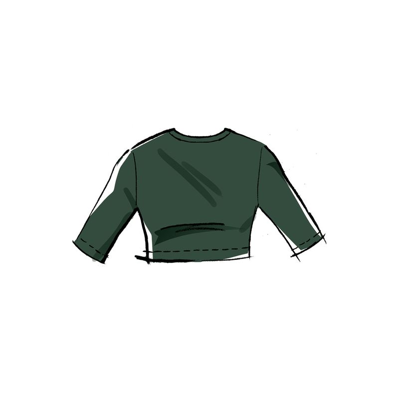 Patron McCall's 8455.A - Haut et Leggings