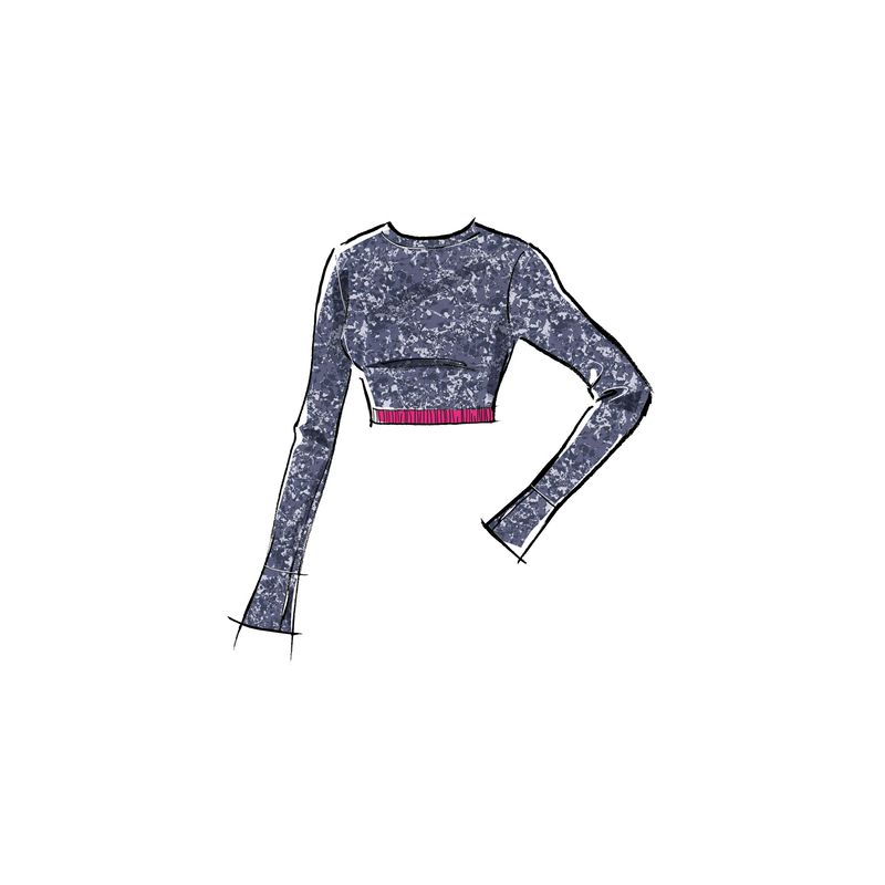 Patron McCall's 8455.A - Haut et Leggings