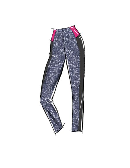 Patron McCall's 8455.A - Haut et Leggings