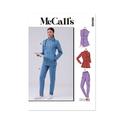 Patron McCall's 8468.BB - Vêtements de travail médical