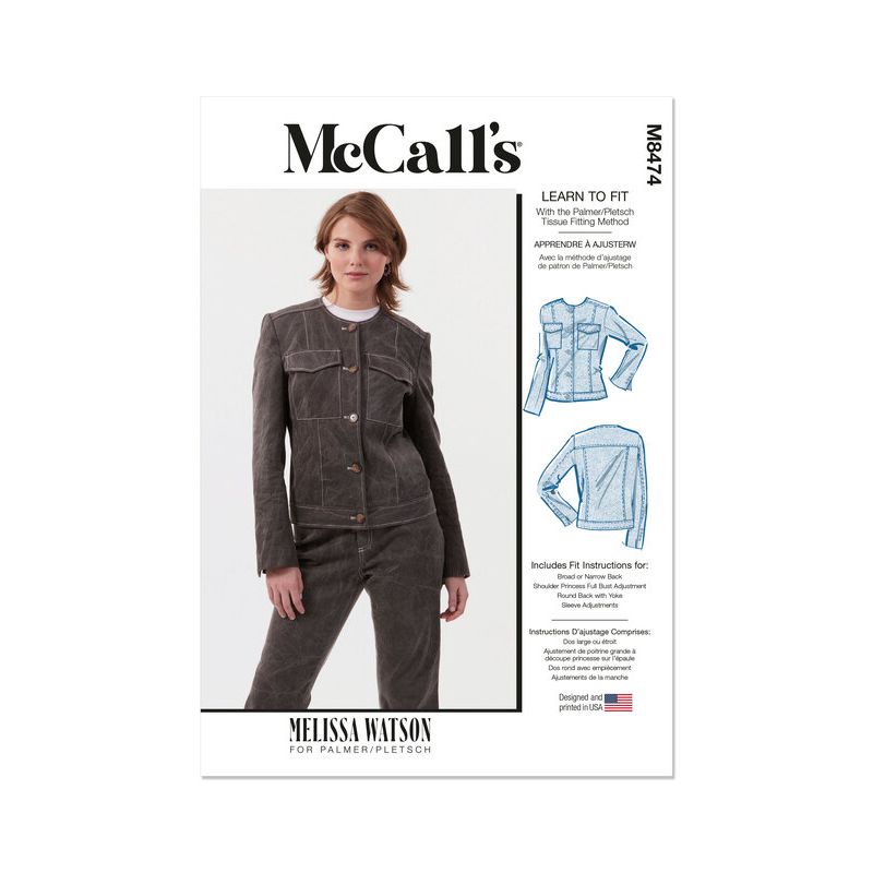 Patron McCall's 8474.Y5 - Veste