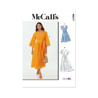 Patron McCall's 8477.Y5 - Robe chemisier