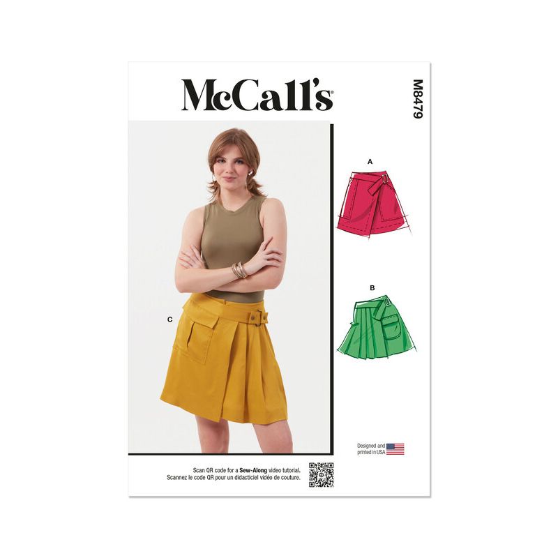 Patron McCall's 8479.H5 - Jupes asymétriques