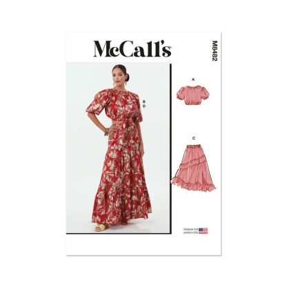 Patron McCall's 8482.P5 - Tops et jupes