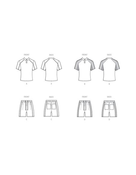 Patron McCall's 8485.BB - Tops et shorts