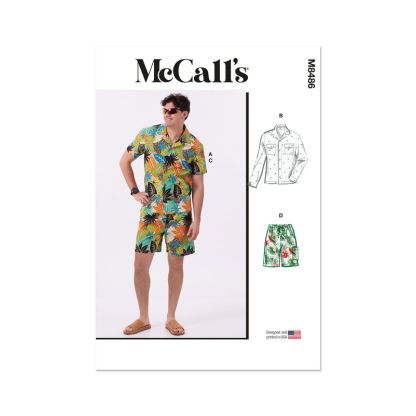 Patron McCall's 8486.BB - Chemise et short