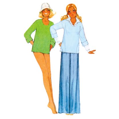 Patron McCall's 8493.A - Hauts, jupe, pantalon et short 2