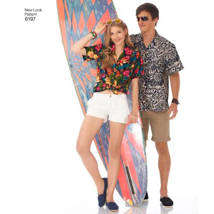 Patron New Look 6197 - Chemise 2