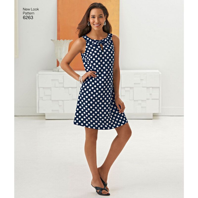 Patron New Look 6263 - Robe