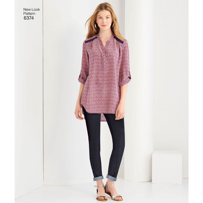 Patron New Look 6374 - Chemisier