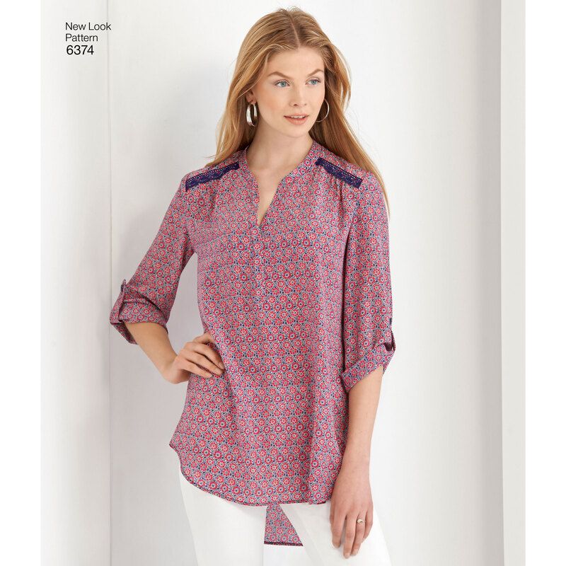 Patron New Look 6374 - Chemisier