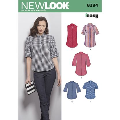 Patron New Look 6394 - Chemisier