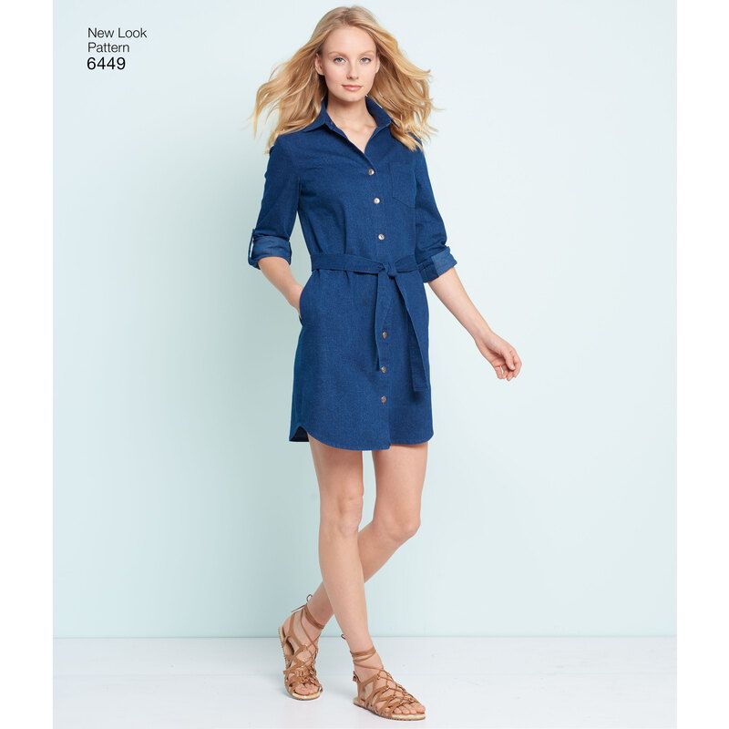 Patron New Look 6449 - Robe