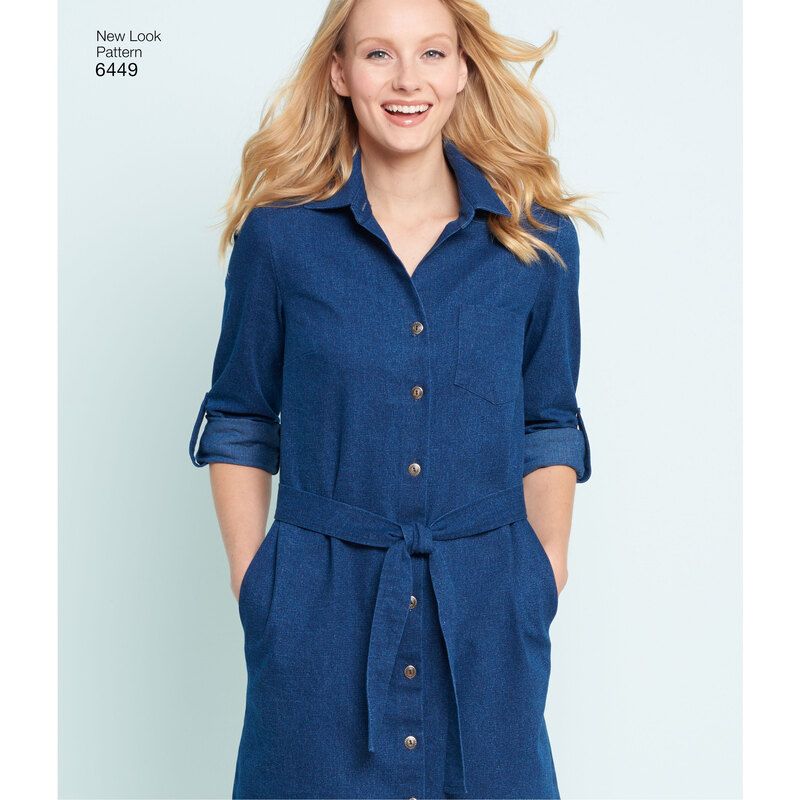 Patron New Look 6449 - Robe