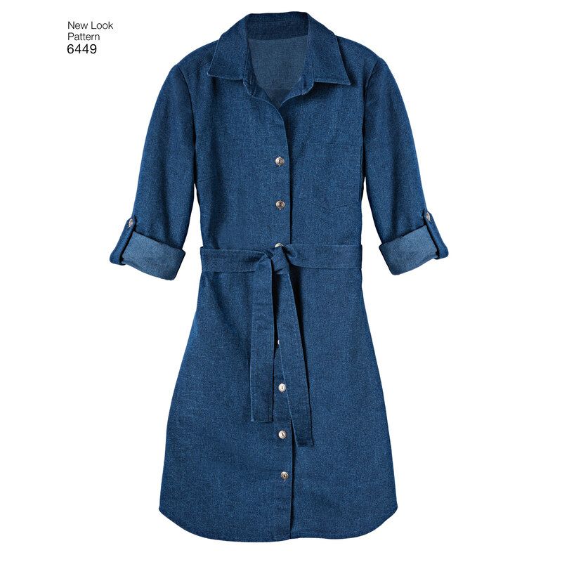 Patron New Look 6449 - Robe