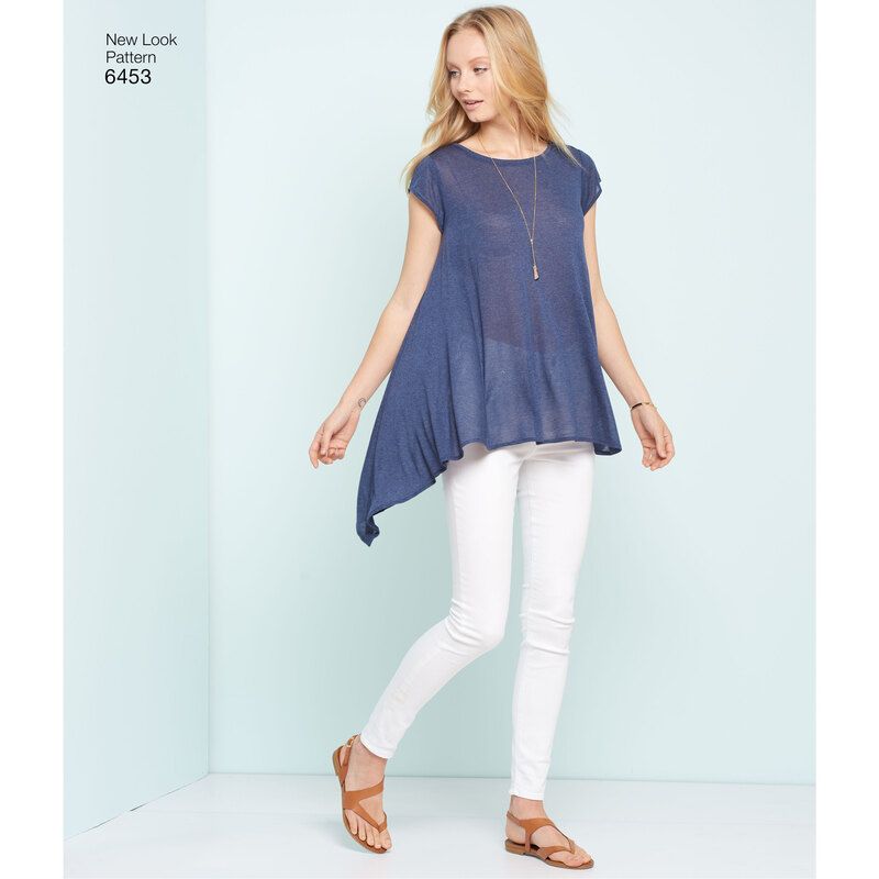 Patron New Look 6453 - Tunique