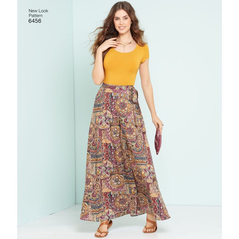 Patron New Look 6456 - Jupe