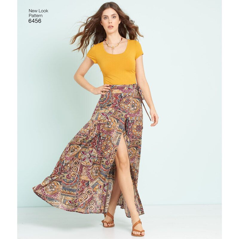 Patron New Look 6456 - Jupe