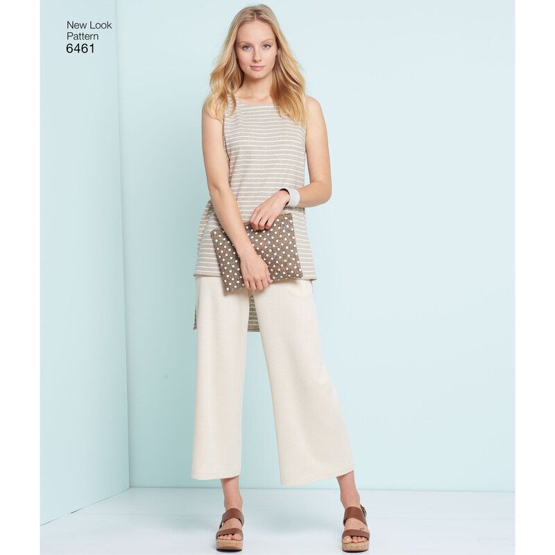 Patron New Look 6461 - Tunique et pantalon