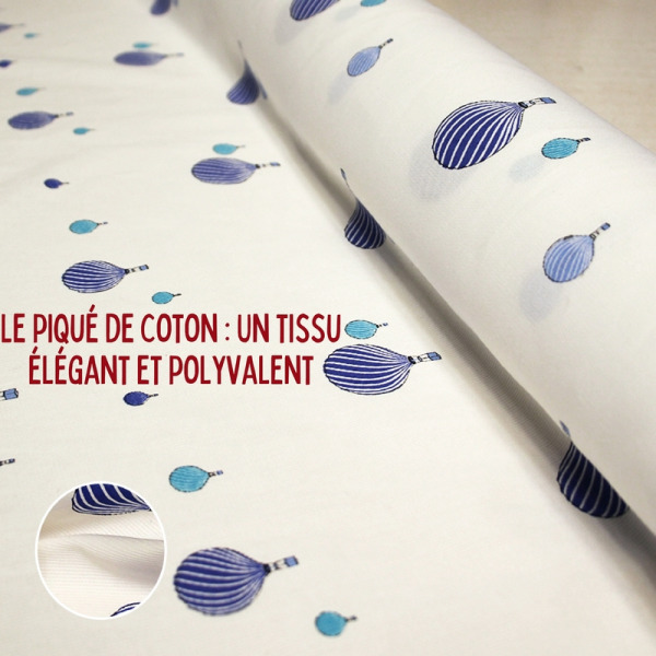 Le piqué de coton : Un tissu élégant et polyvalent