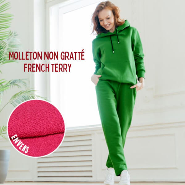 Le molleton non gratté (French Terry) 