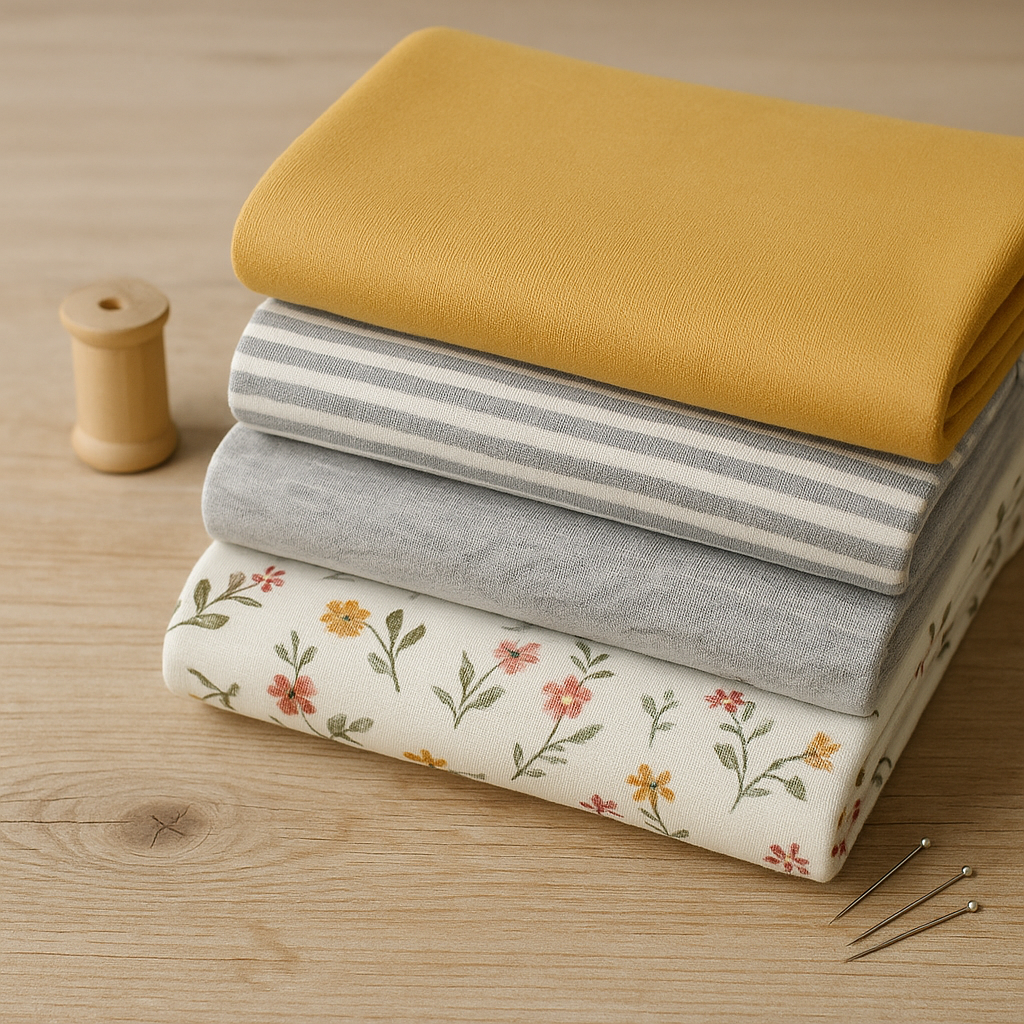 Le jersey de coton : le tissu jersey incontournable et polyvalent
